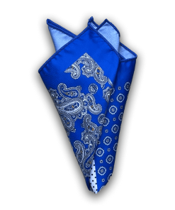 Persian Blue Paisley & Polka Dot
