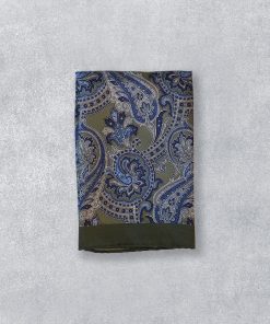 Midnight Green Paisley