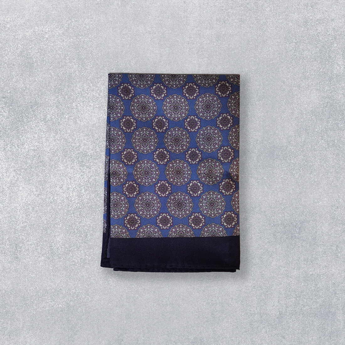 Trellis on Blue