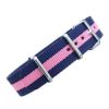 Navy Pink NATO strap