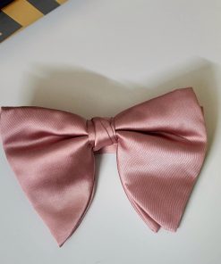 Pink Butterfly Bow Tie