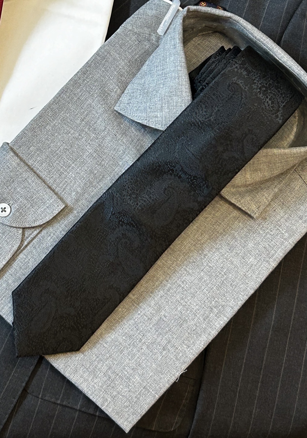 Midnight Dark Paisley