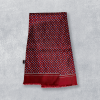 Ruby Red Silk Scarf