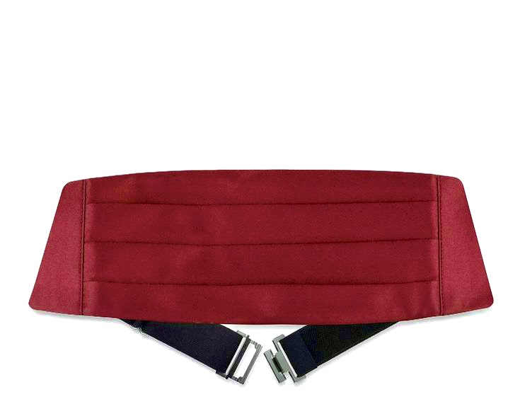 Burgundy Cummerbund